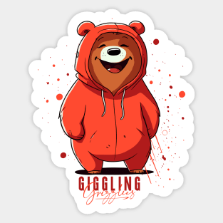 The Giggling Grizzlies Collection - No. 4/12 Sticker